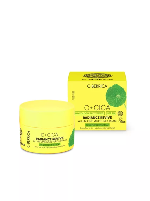 Natura Siberica C-Berrica C + CICA Ragyogásfokozó, hidratáló arckrém centellával és homoktövissel SPF20 50ml