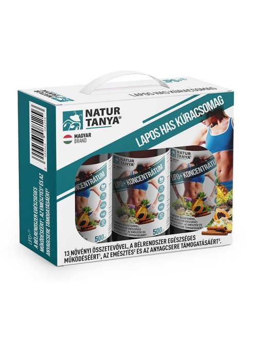 Natur Tanya - 60 napos Lipo+ Lapos has kúracsomag 3 x 500 ml