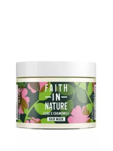   Faith in Nature Tápláló intenzív hajmaszk, Rózsa & Kamilla 300ml
