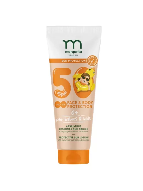 Margarita Napvédő krém uborkakivonattal babáknak SPF50 75ml