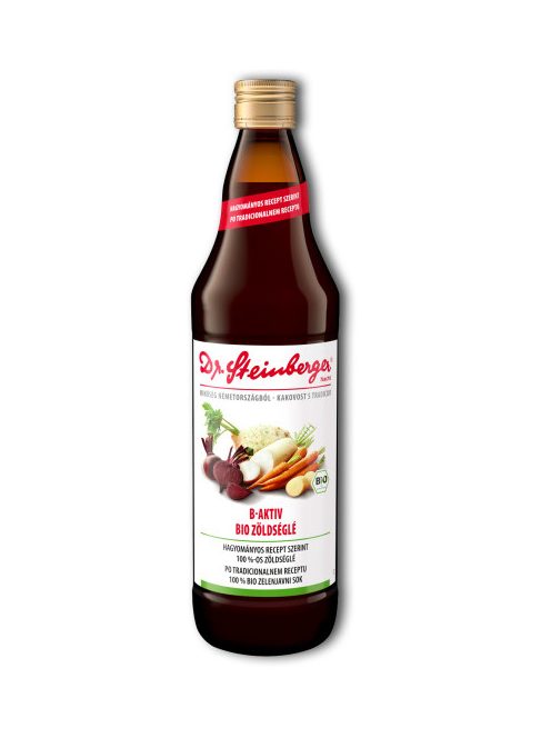 Dr.Steinberger Bio B-Aktív Zöldséglé Drs 750 ml