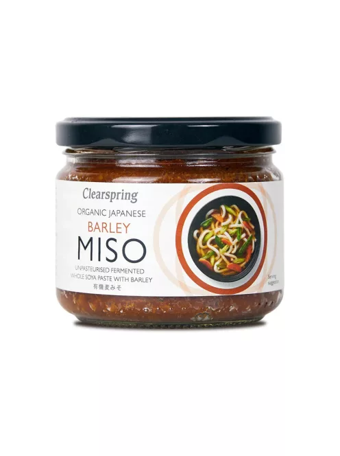 Clearspring Bio miso árpából üveges 300 g