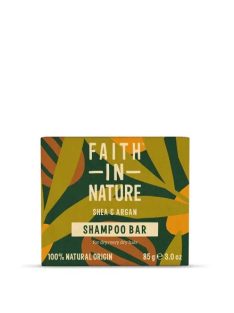 Faith in Nature Sampon Bar, Shea vaj és argánolaj 85g