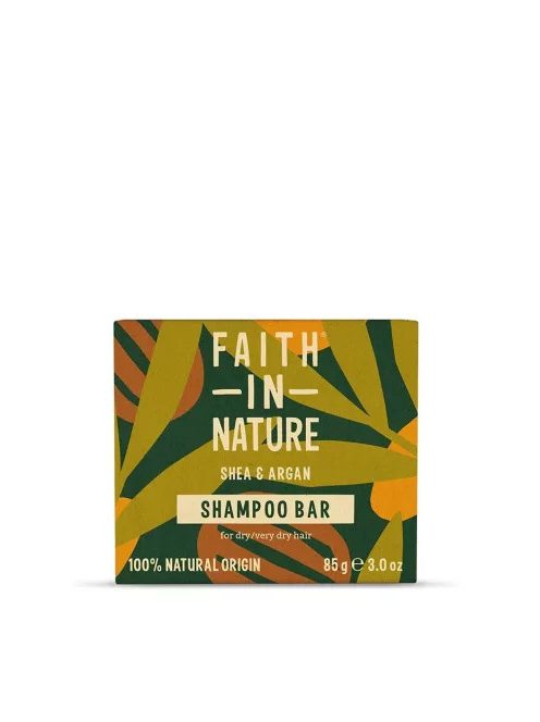 Faith in Nature Sampon Bar, Shea vaj és argánolaj 85g