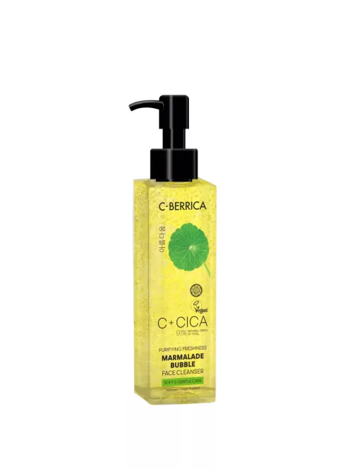 Natura Siberica C-Berrica C + CICA Frissítő arclemosó gél centellával és homoktövissel 150ml