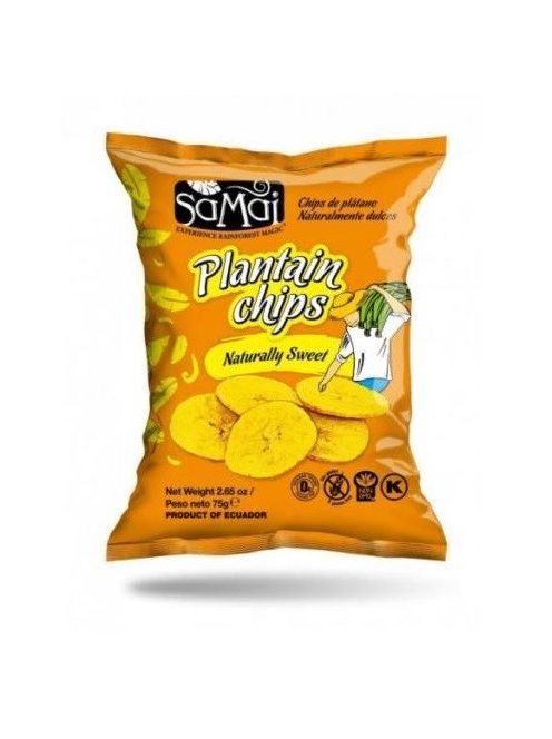 Samai Plantain Chips Natúr Édes 75 g