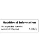 H&B Aktív szén kapszula 1560 mg 120 db 