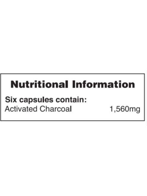 H&B Aktív szén kapszula 1560 mg 120 db 