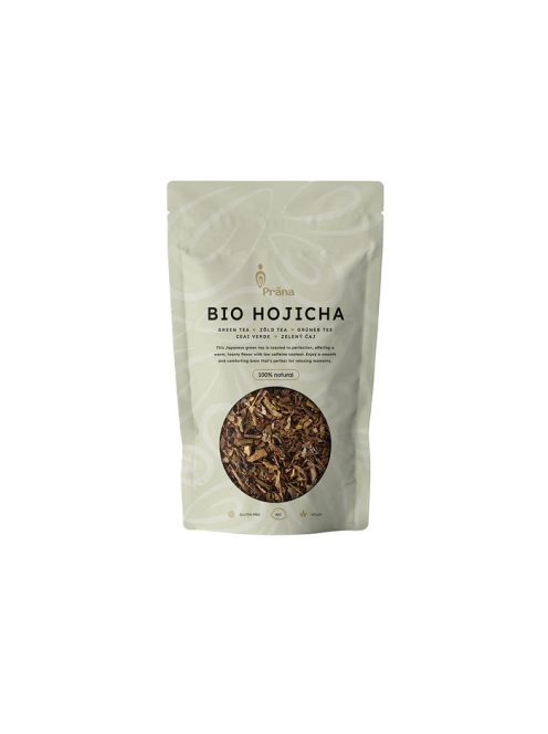Prana Bio Hojicha Japán pörkölt zöld tea 100 g 