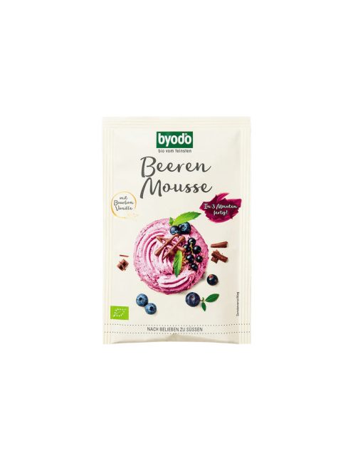 Byodo Bio Áfonya-Feketeribizli mousse 30g 