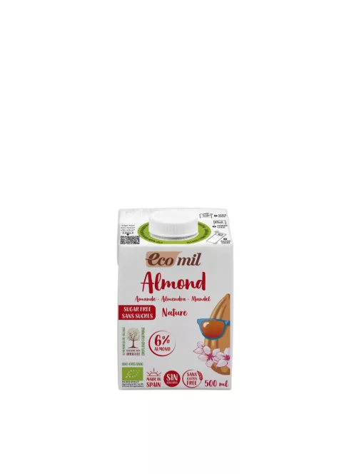 Ecomil BIO Mandulatej cukormentes 500 ml