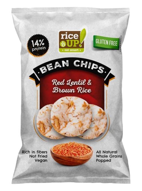 Rice Up Rizs Chips Vörös Lencsével 60 g