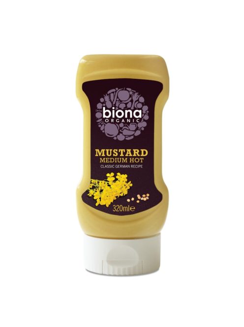 Biona Bio Mustár Közepesen Erős 320 ml