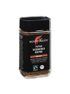   Mount Hagen Bio kávé, instant, Fair Trade, Papua NeuGuinea 100 g