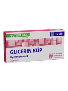 Naturland glicerin kúp gyerekeknek 1500mg 12 db