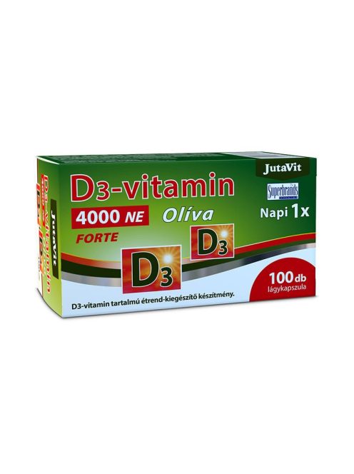 Jutavit D3-Vitamin 4000 NE Olíva Kapszula 100 db