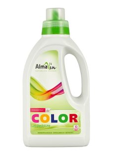   Almawin Öko COLOR Folyékony mosószer koncentrátum színes ruhákhoz hársfavirág kivonattal - 10 mosásra 750 ml