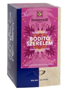   Sonnentor Bio Boldogság - Bódító szerelem - herbál gyümölcstea keverék - filteres 36 g