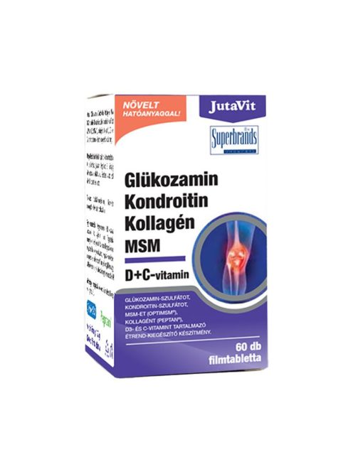 Jutavit Glükozamin + kondroitin + kollagén + msm tabletta 120 db