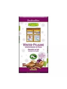 Rapunzel Bio Szilvás tejcsokoládé WINTER 80 g