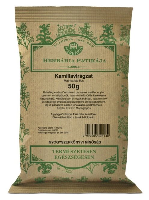 Herbária Kamillavirágzat Tea 50 g