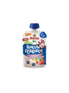 Holle Bio Pingvin gyümölcspürés zabkása 1 év+ 110g 