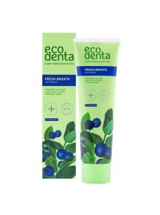   Ecodenta Fogkrém a friss leheletért áfonyával és mentával 100ml