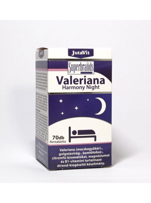 Jutavit Valeriana Harmony Night Tabletta 70 db