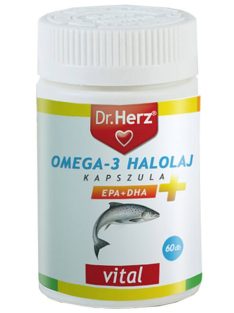 Dr. Herz Omega-3 Halolaj Lágyzselatin Kapszula 60 db