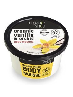 Organic Shop Testápoló mousse Bourbon vanília 250 ml