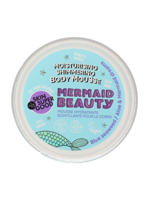 Planeta Organica Skin Super Good Hidratáló csillogó testápoló mousse „Mermaid Beauty” 250ml