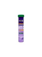 H&B C+Cink pezsgőtabletta feketeribizli 20 db 