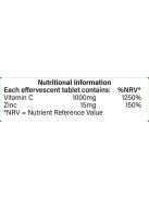 H&B C+Cink pezsgőtabletta feketeribizli 20 db 