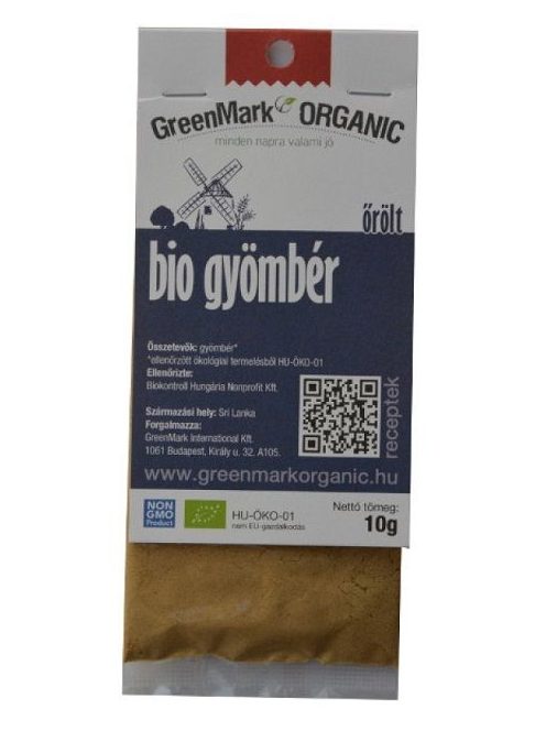 Greenmark Bio Gyömbér 10 g
