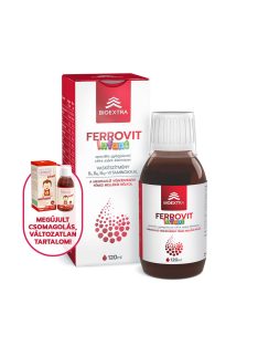   Bioextra ferrovit infant speciális gyógyászati célra szánt élelmiszer, csecsemők vashiányos állapota esetén 120 ml