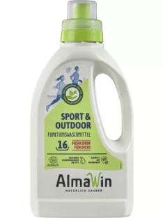   Almawin Öko folyékony mosószer sport- és szabadidő ruhákhoz (sportmosószer, sport + outdoor) 750 ml