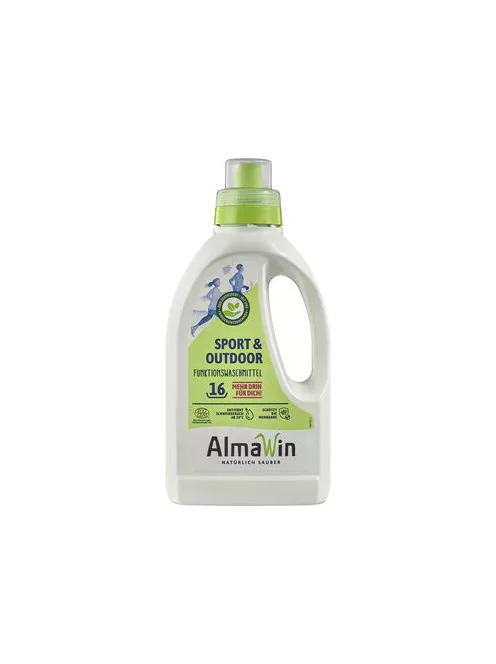 Almawin Öko folyékony mosószer sport- és szabadidő ruhákhoz (sportmosószer, sport + outdoor) 750 ml