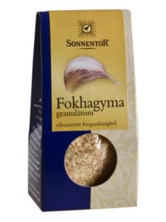 Sonnentor Bio Fokhagyma granulátum 40 g