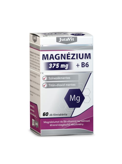 Jutavit Magnézium + B6 Vitamin Filmtabletta 60 db