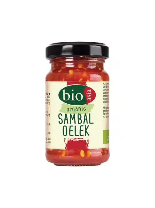 Bioasia Bio Sambal oelek, chilli fûszerezésû 110g