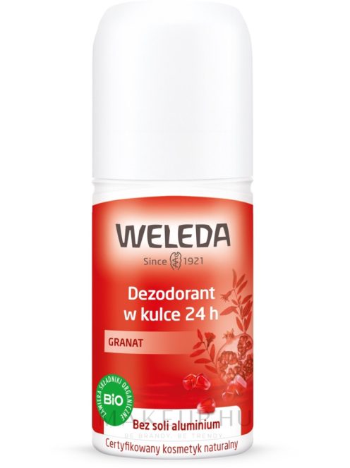 Weleda Dezodor Gránátalmás Golyós 50 ml