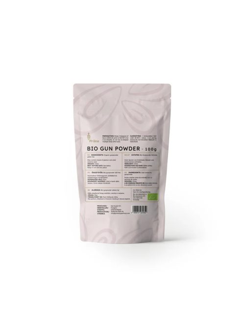 Prana Bio Gun powder Zöld tea 100 g 