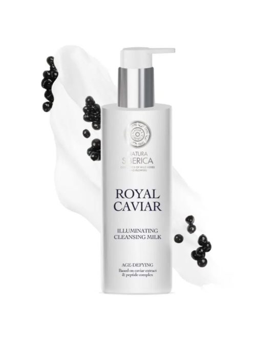 Natura Siberica Royal Caviar Ragyogást adó arctisztító tej 200ml