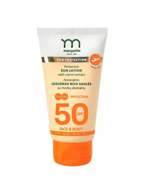 Margarita Napvédő krém sárgarépa-kivonattal SPF50 50ml
