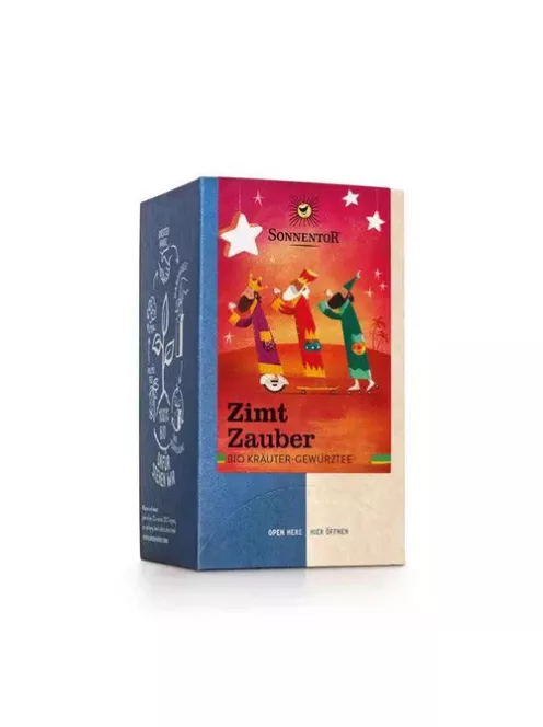 Sonnentor Bio filteres Fahéjas varázslat 18db 