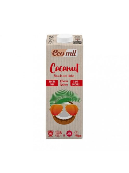 Ecomil Bio Kókuszital Classic Cukormentes 1000 ml