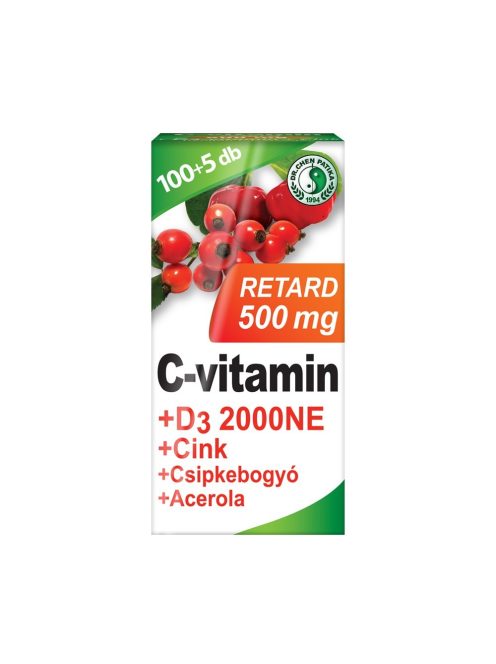 Dr. Chen C-Vitamin 500 mg Retard+D3-Vitamin 105 db