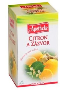 Apotheke Gyömbéres Citrom Tea 20x2g