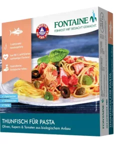   Fontaine Tonhal tésztaszósz bio olajbogyóval, kapribogyóval, paradicsommal 190g