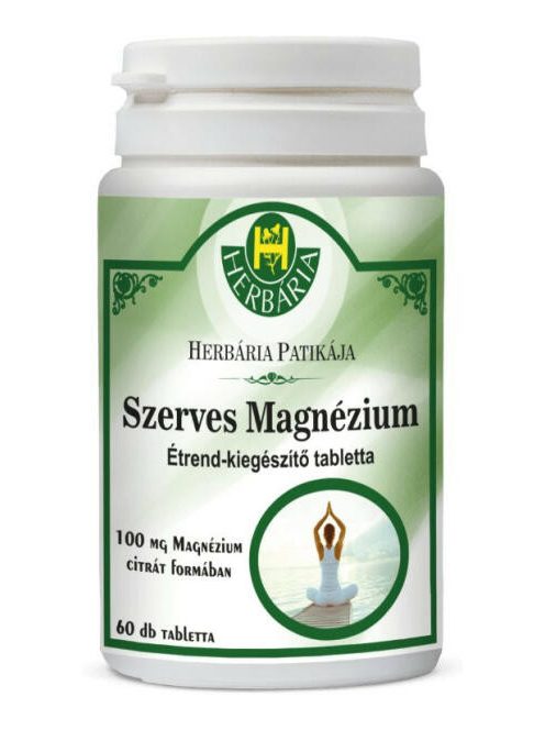 Herbária Szerves Magnézium Tabletta 60 db